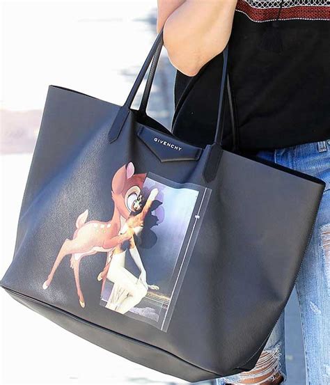 givenchy bambi clutch australia|Bambi printed large Antigona Shopping bag .